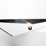 console murale d'entrée console suspendue moderne blanche mobilier design entrée