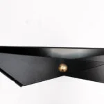 console d'entrée moderne et design console suspendue murale noire