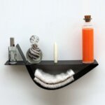 étagère murale moderne en métal étagère design étagère salle de bain rangement