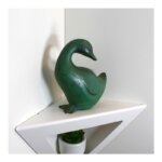 étagère d'angle murale moderne blanche étagère de coin originale salon entrée