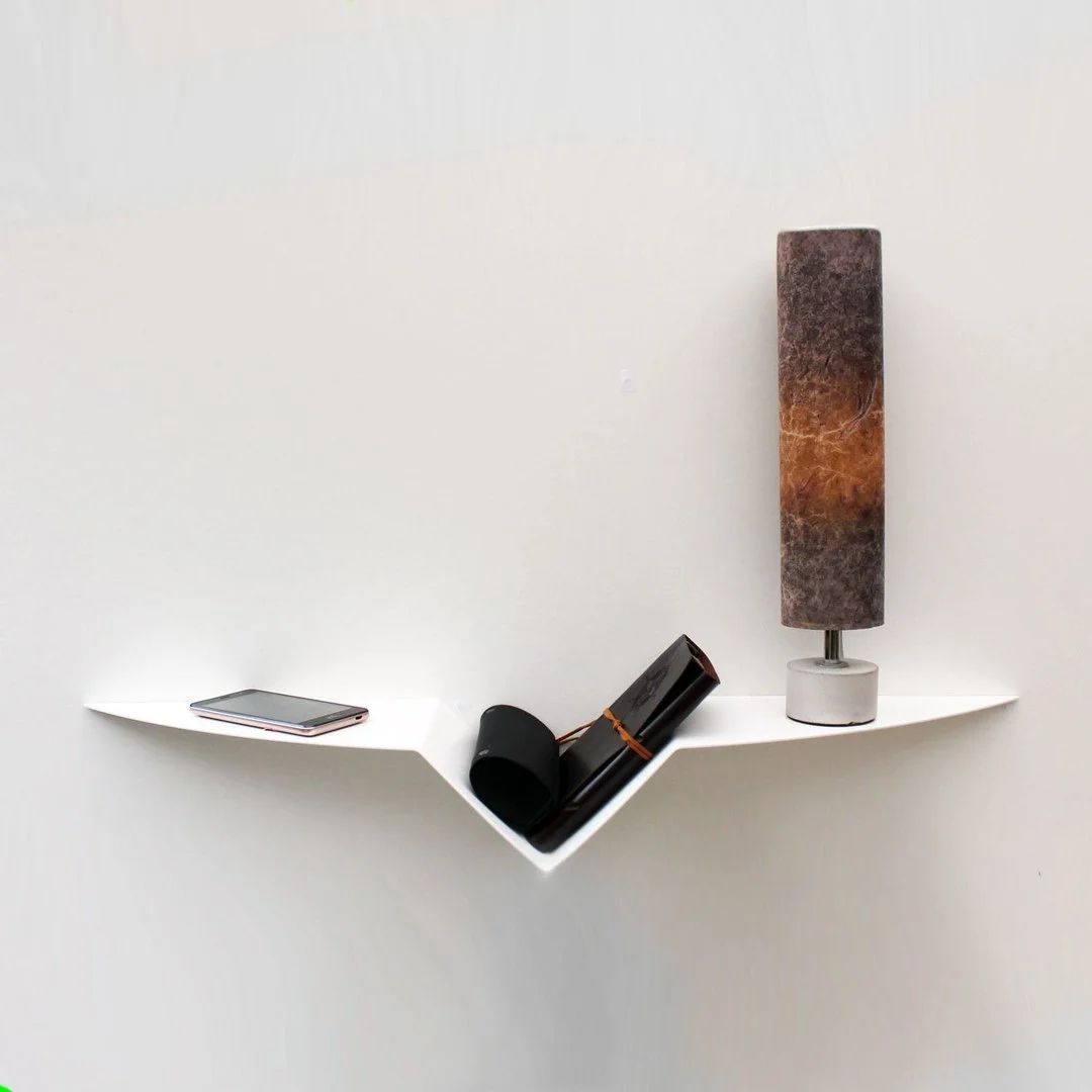 étagère murale moderne salon étagère originale blanche