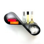 étagère murale originale étagère moderne en métal étagère originale pour salon, entrée ou cuisine