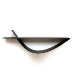 Une étagère murale originale et décorative étagère moderne et design en métal salon et chambre