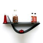 étagère murale moderne en métal étagère design étagère cuisine rangement