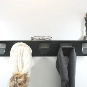 porte manteaux design en métal patère murale moderne