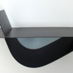 Table de nuit murale moderne chambre