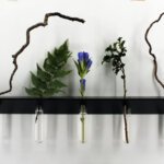 vase soliflore mural moderne et original